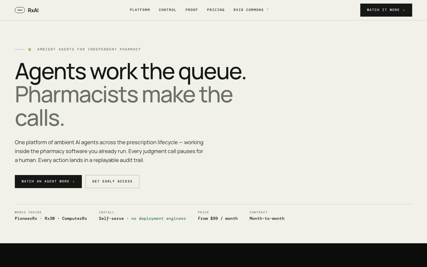 v2 — Specimen concept preview